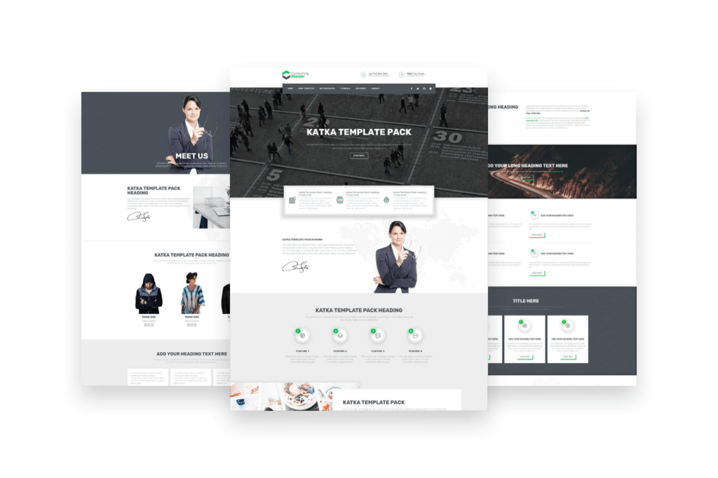 business consultant template kit